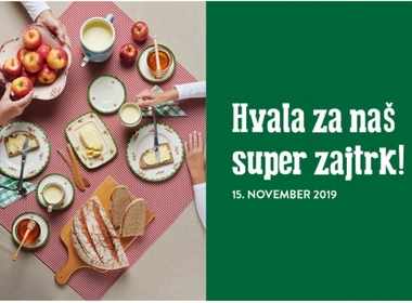 Simbolična fotografija za članek z naslovom: Tudi letos bomo zajtrkovali