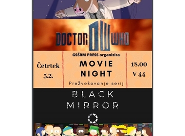 Simbolična fotografija za članek z naslovom: MOVIE NIGHT