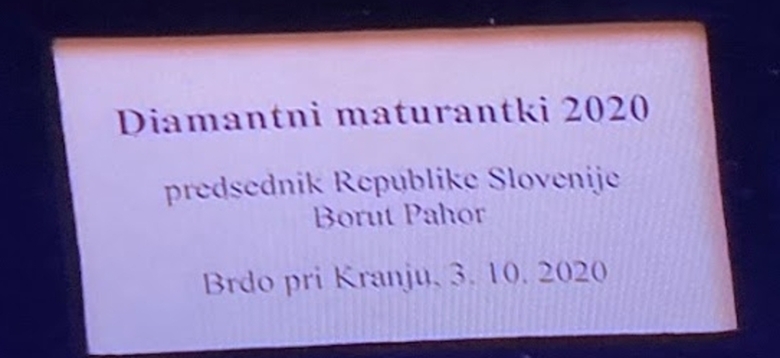 Ste izjemna generacija diamantnih maturantk in maturantov