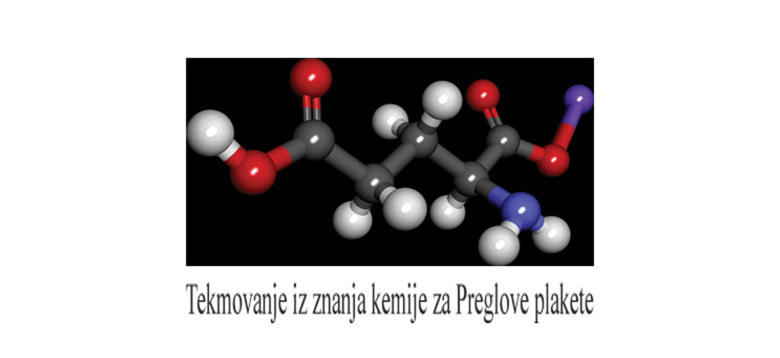 Preglove plakete za izkazano znanje kemije