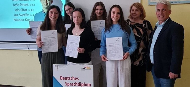 Osvojili nemški jezikovni certifikat