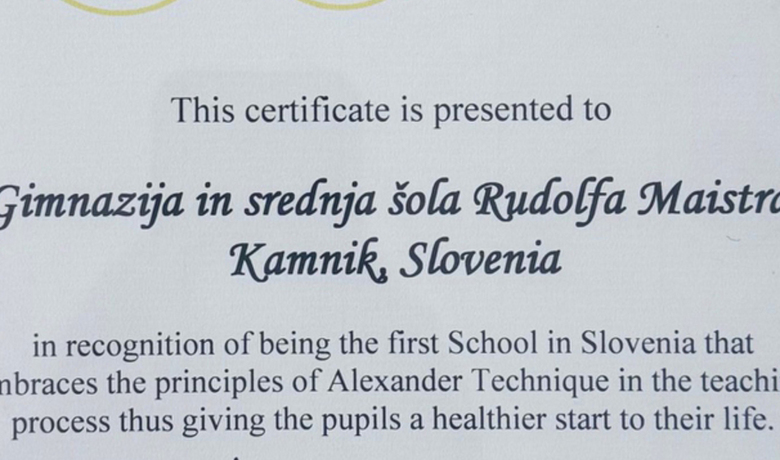 Certifikat Alexandrove tehnike