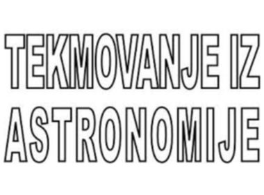 Simbolična naslovna fotografija za novico z naslovom: Rezultati šolskega tekmovanja iz astronomije